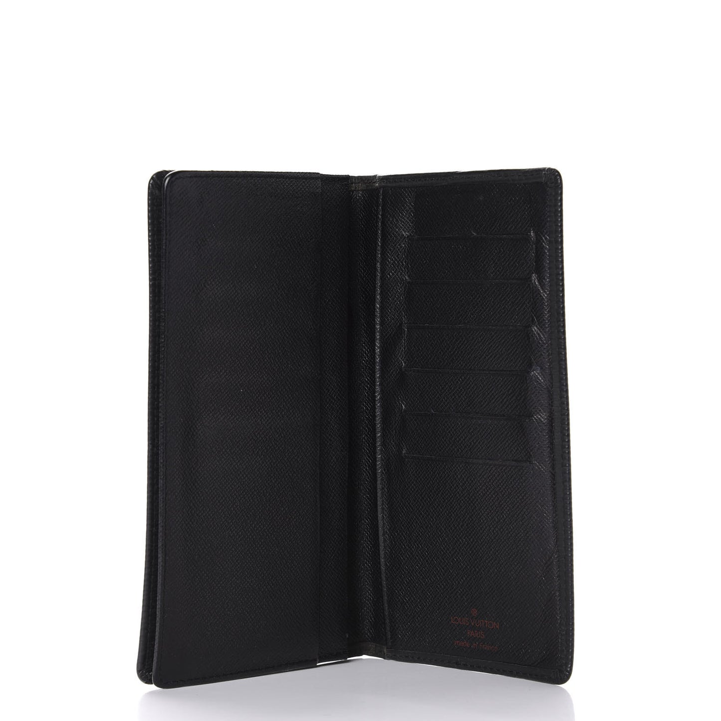Epi Checkbook Organizer Wallet Black