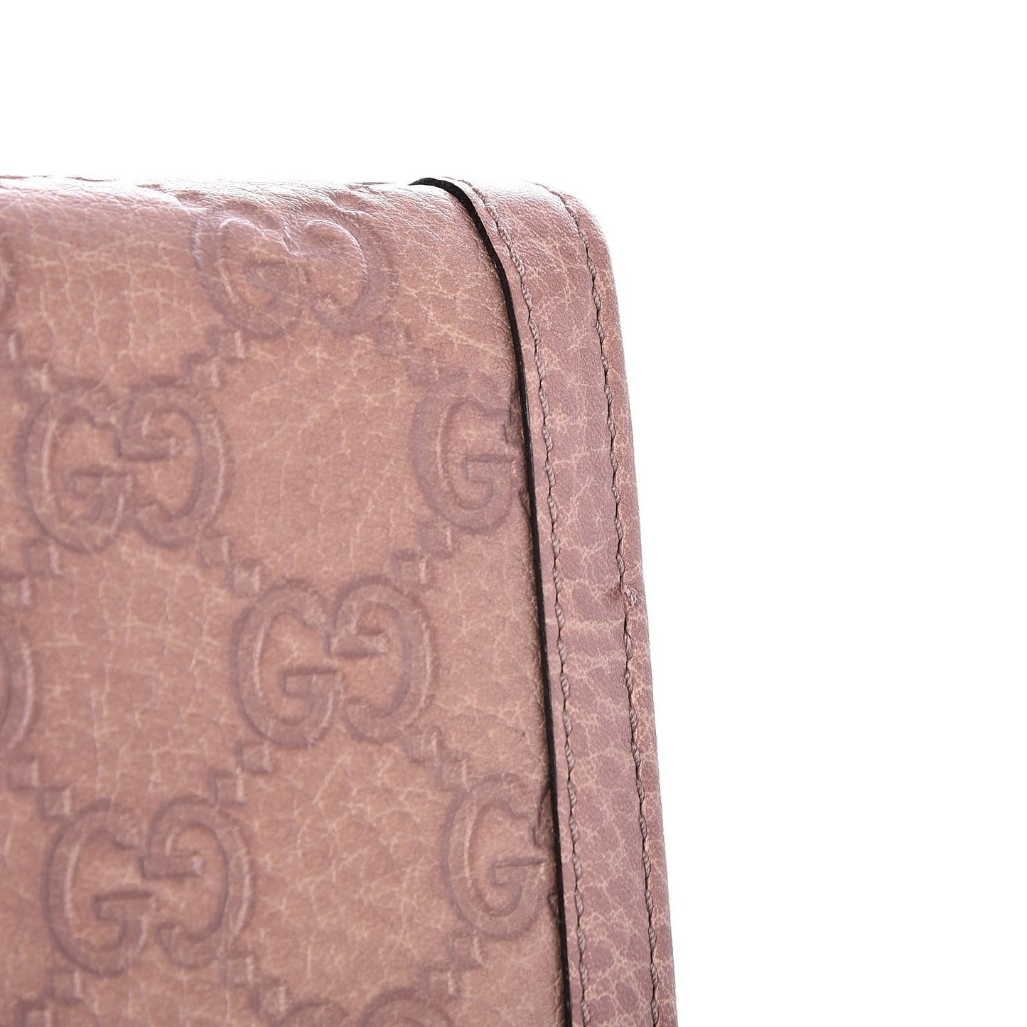 Guccissima Sukey Continental Wallet Pink