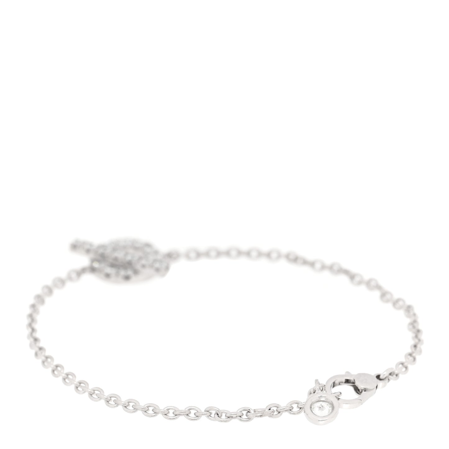 18K White Gold Diamond Finesse Bracelet SH