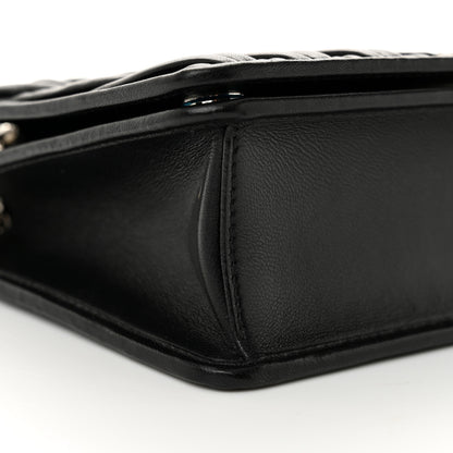 Miu Miu Nappa Matelasse Crystal Mini Chain Bag Black 9 of 11