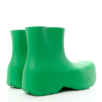 Bottega Veneta Rubber Puddle Ankle Boots 39 Grass 4 of 8