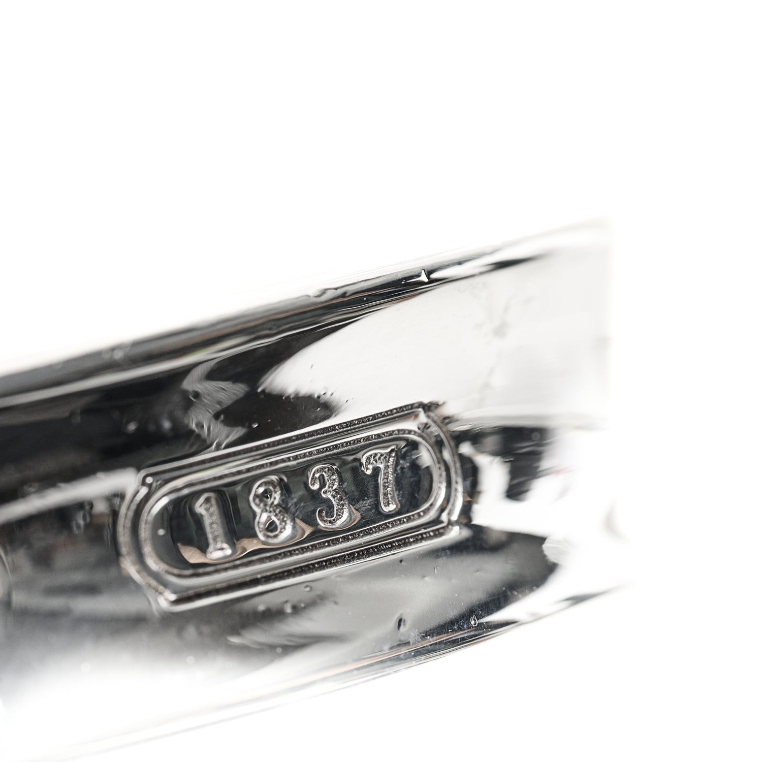 Tiffany Sterling Silver 1837 Cuff Bracelet 5 of 6