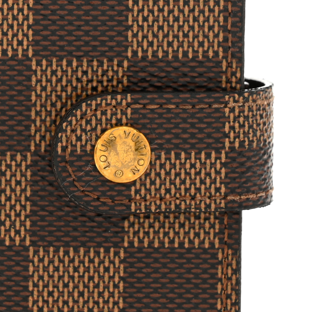 Damier Ebene Small Ring Agenda Cover