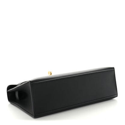 Hermes Swift Kelly Pochette Clutch Black 4 of 10