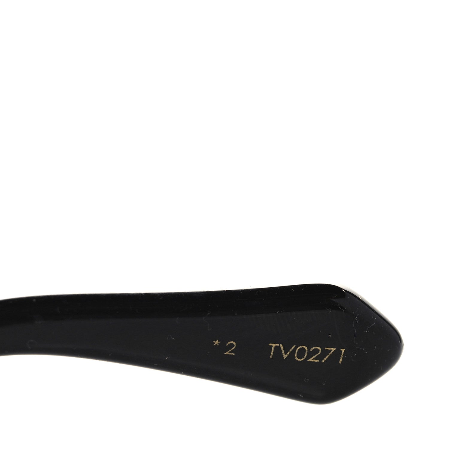 Louis Vuitton Acetate Swarovski Crystal Cyclone Sunglasses Z1578W Black 5 of 8