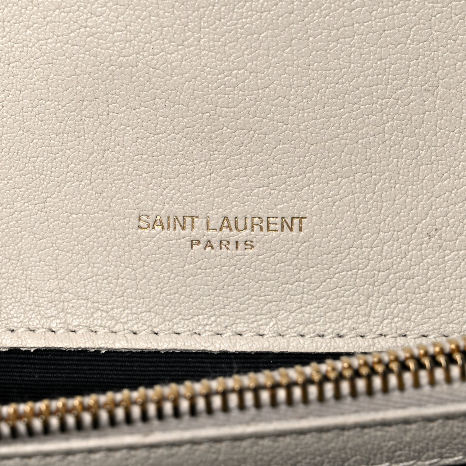 Saint Laurent Sheepskin Matelasse Chevron Monogram Medium College Bag Crema Soft 6 of 22