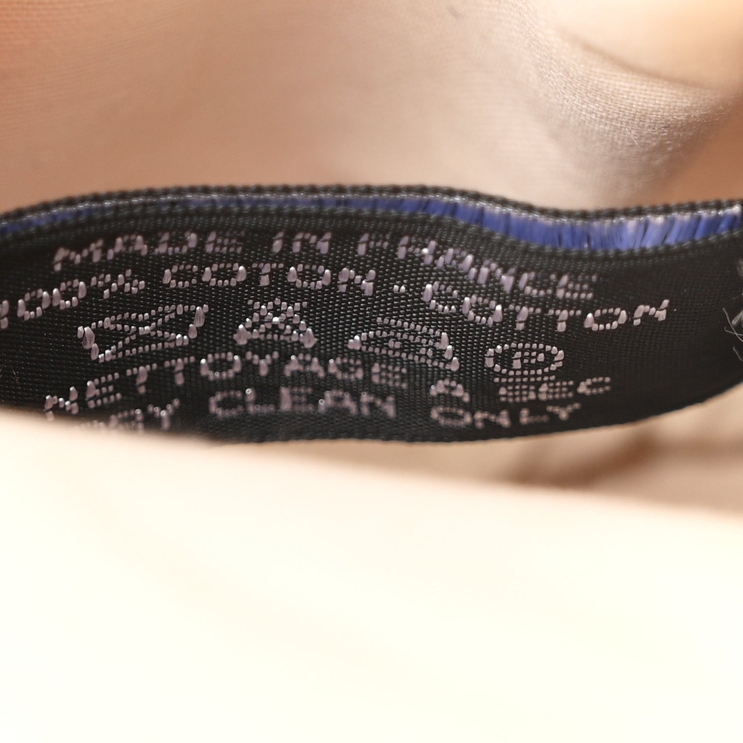 Cotton Canvas Mini Bolide Travel Cosmetic Pouch Feu