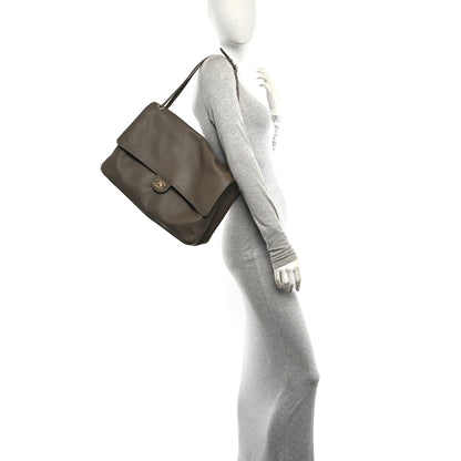 Chanel Grained Calfskin Small Souplissimo Maxi Flap Dark Khaki 2 of 11