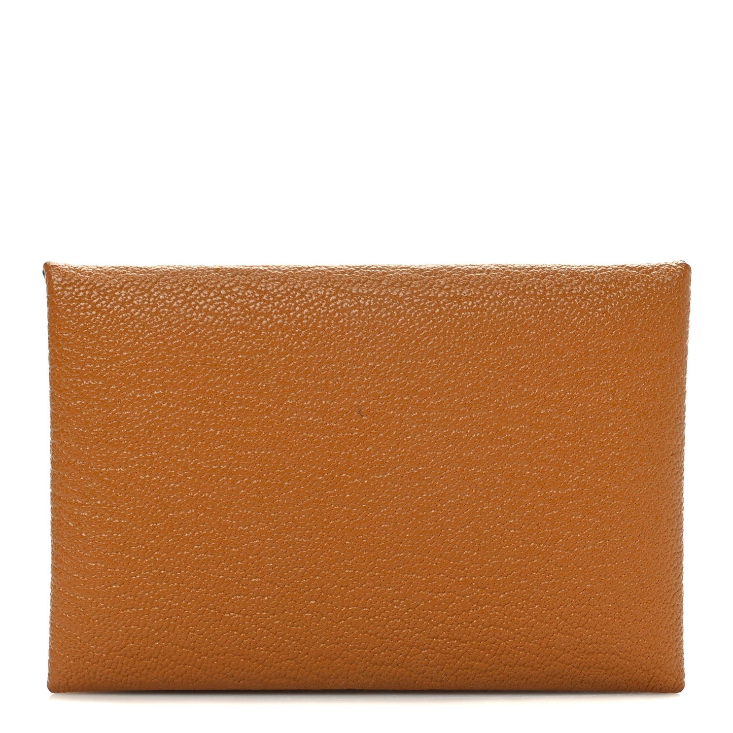Chevre Mysore Verso Calvi Card Case Caramel Rose Sakura