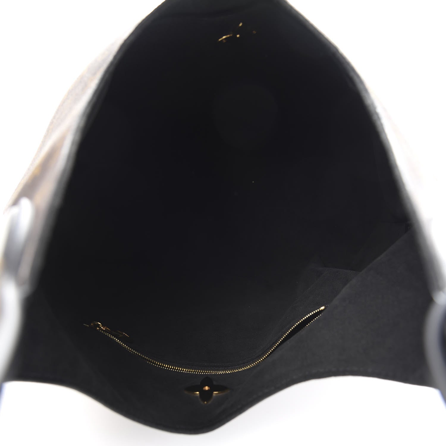 Louis Vuitton Monogram Flower Hobo Black 5 of 10