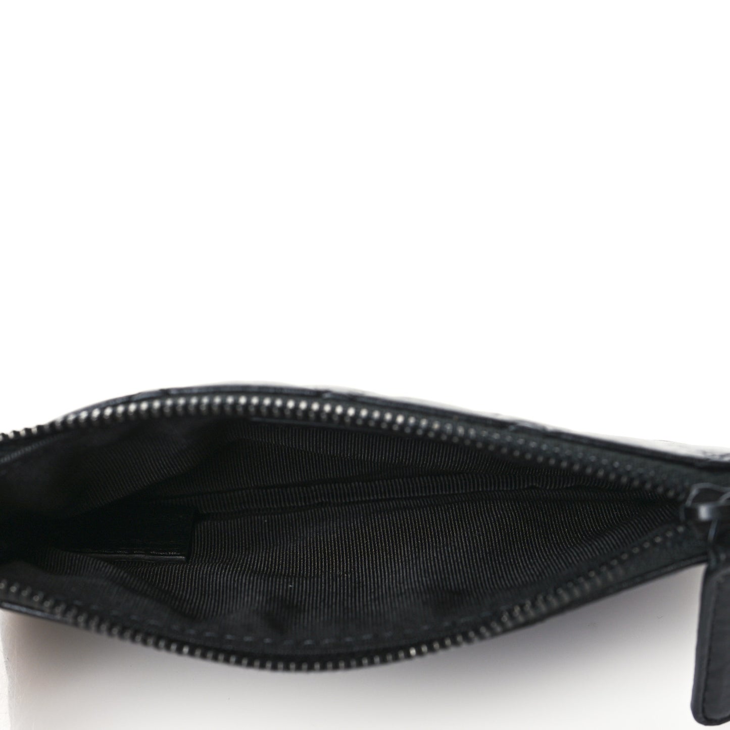 Aged Calfskin Quilted Small Reissue Cosmetic Case So Black