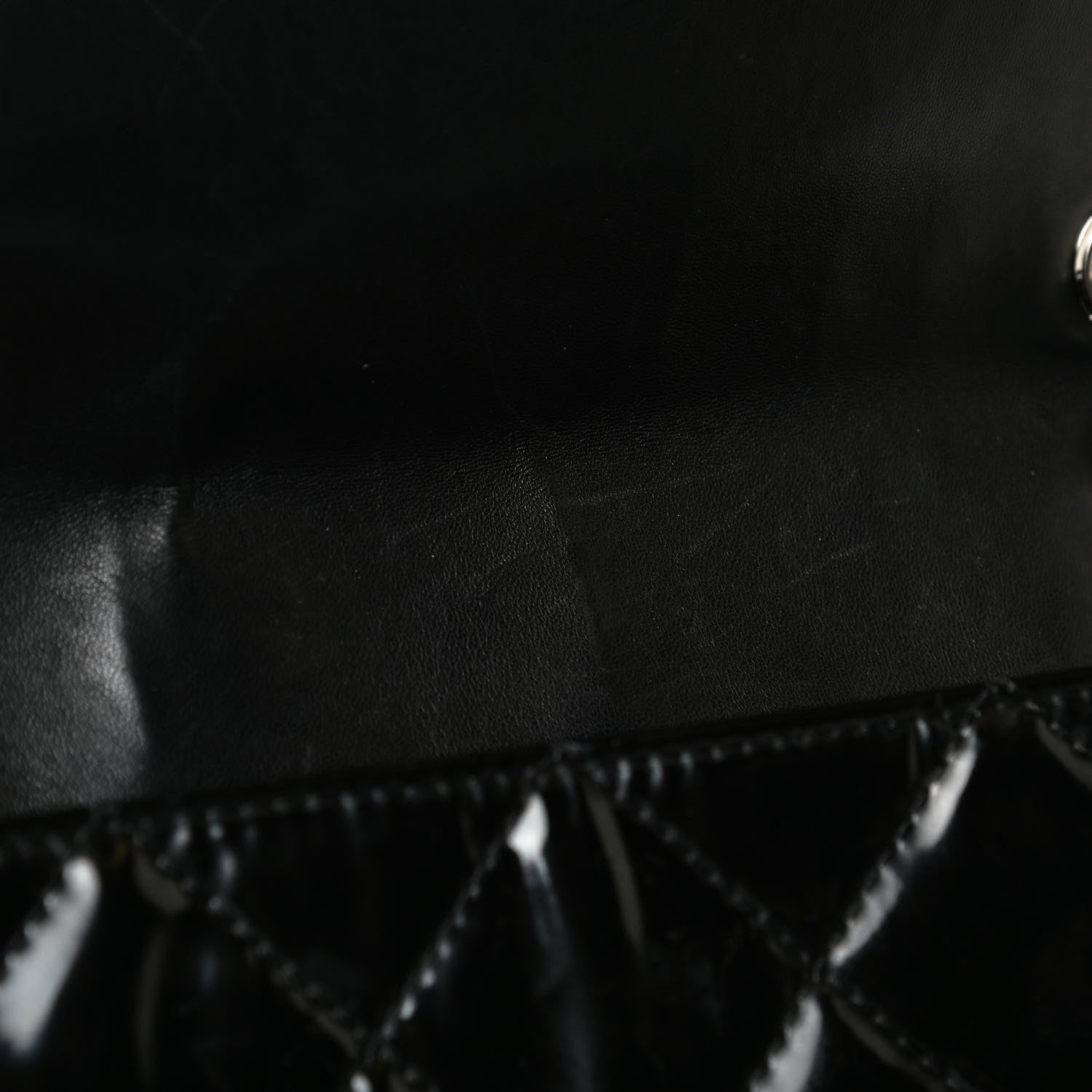 Chanel Vinyl Quilted In the Business Flap Bag Black 13 of 16
