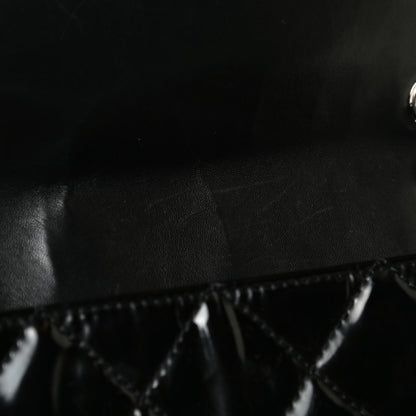 Chanel Vinyl Quilted In the Business Flap Bag Black 13 of 16
