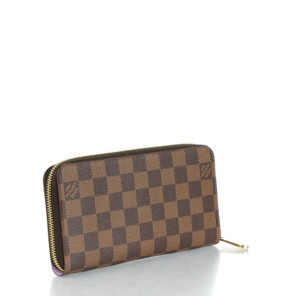 Louis Vuitton Damier Ebene Illustre Zippy Wallet Violet 3 of 7