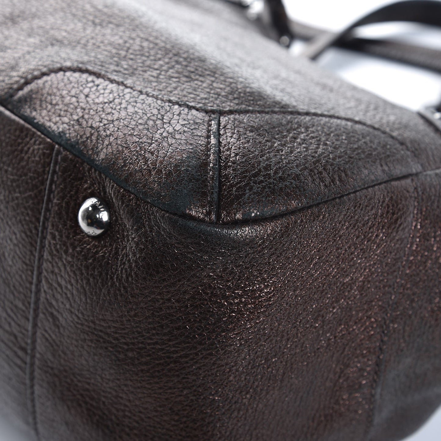 Vitello Daino Shoulder Bag Antico Mordore