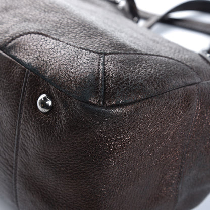 Prada Vitello Daino Shoulder Bag Antico Mordore 11 of 13