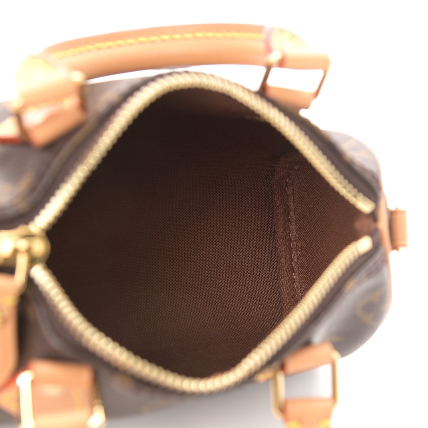 Louis Vuitton Monogram Nano Speedy Bandouliere 5 of 10