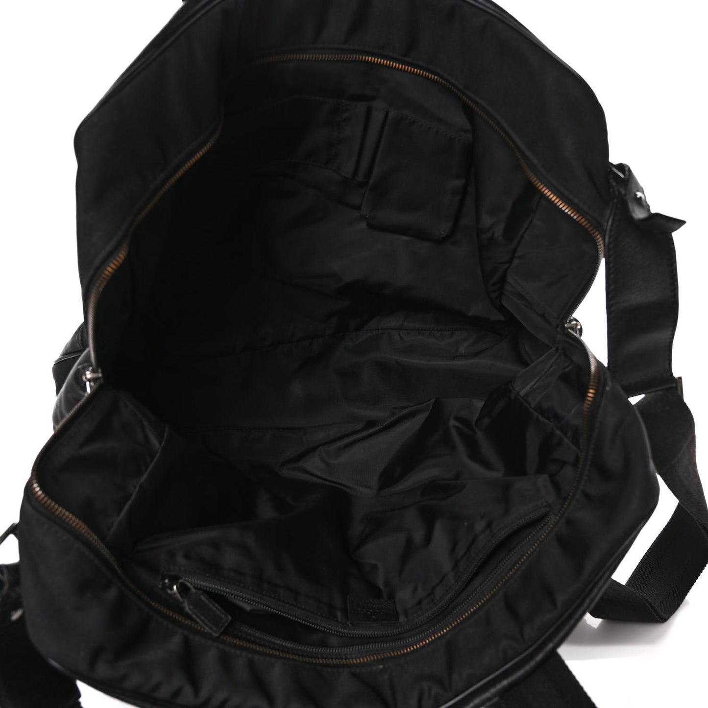 Guccissima Nylon Briefcase Black