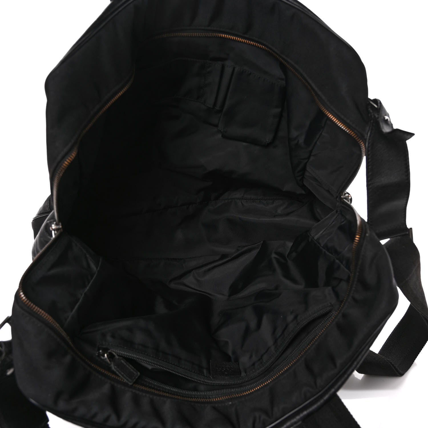 Gucci Guccissima Nylon Briefcase Black 5 of 12