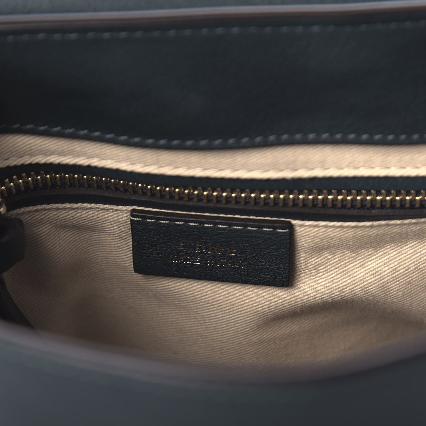 Suede Calfskin Small Faye Backpack Silver Blue