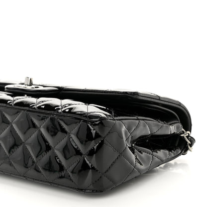 Chanel Patent Quilted Medium Double Flap Black 10 of 10