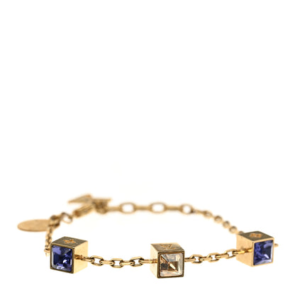 Louis Vuitton Swarovski Gamble Bracelet Azur Gold 1 of 4