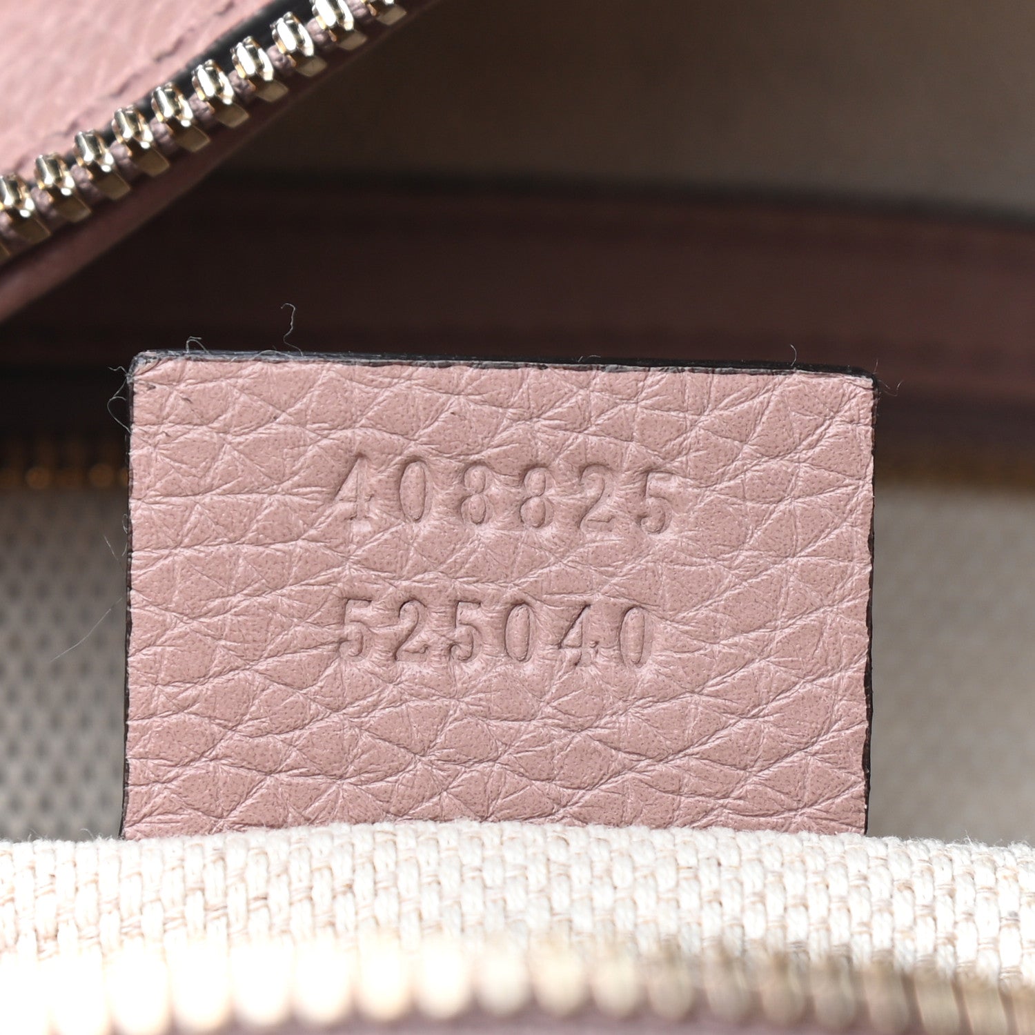 Gucci Pebbled Calfskin Large Soho Hobo Camelia 7 of 9