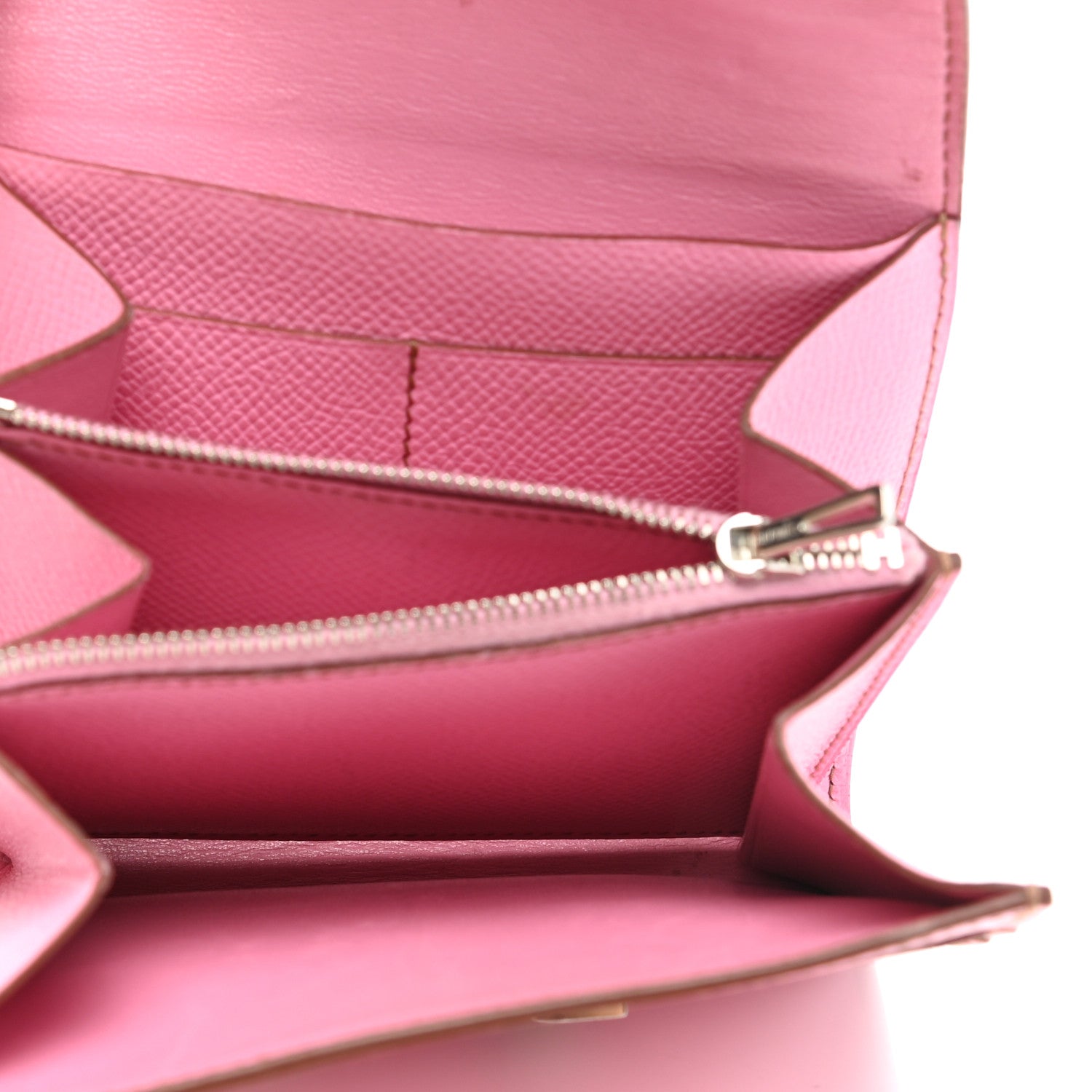 Hermes Epsom Constance Short Wallet 5P Pink 5 of 17