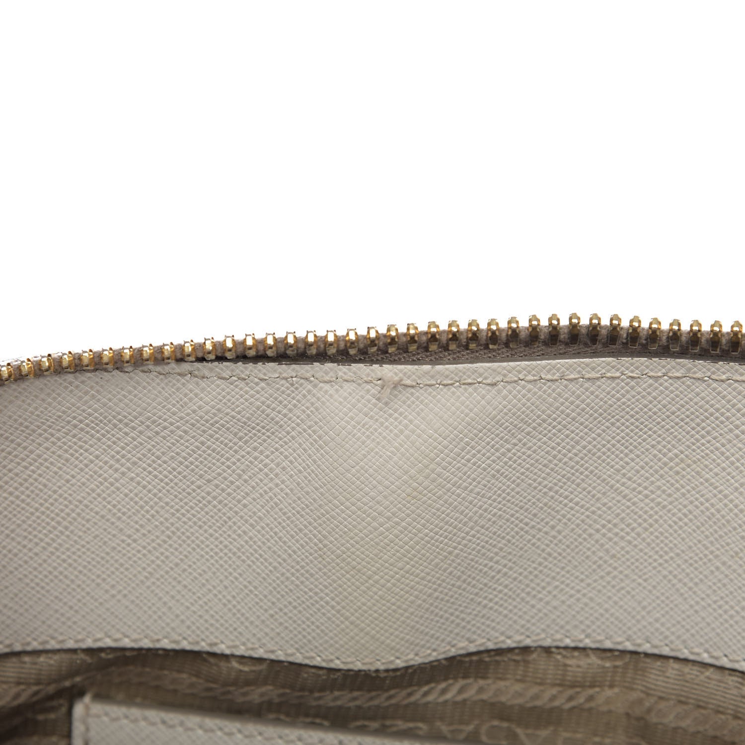 Prada Saffiano Lux Bi-Color Promenade Tote Talco Pomice 9 of 18