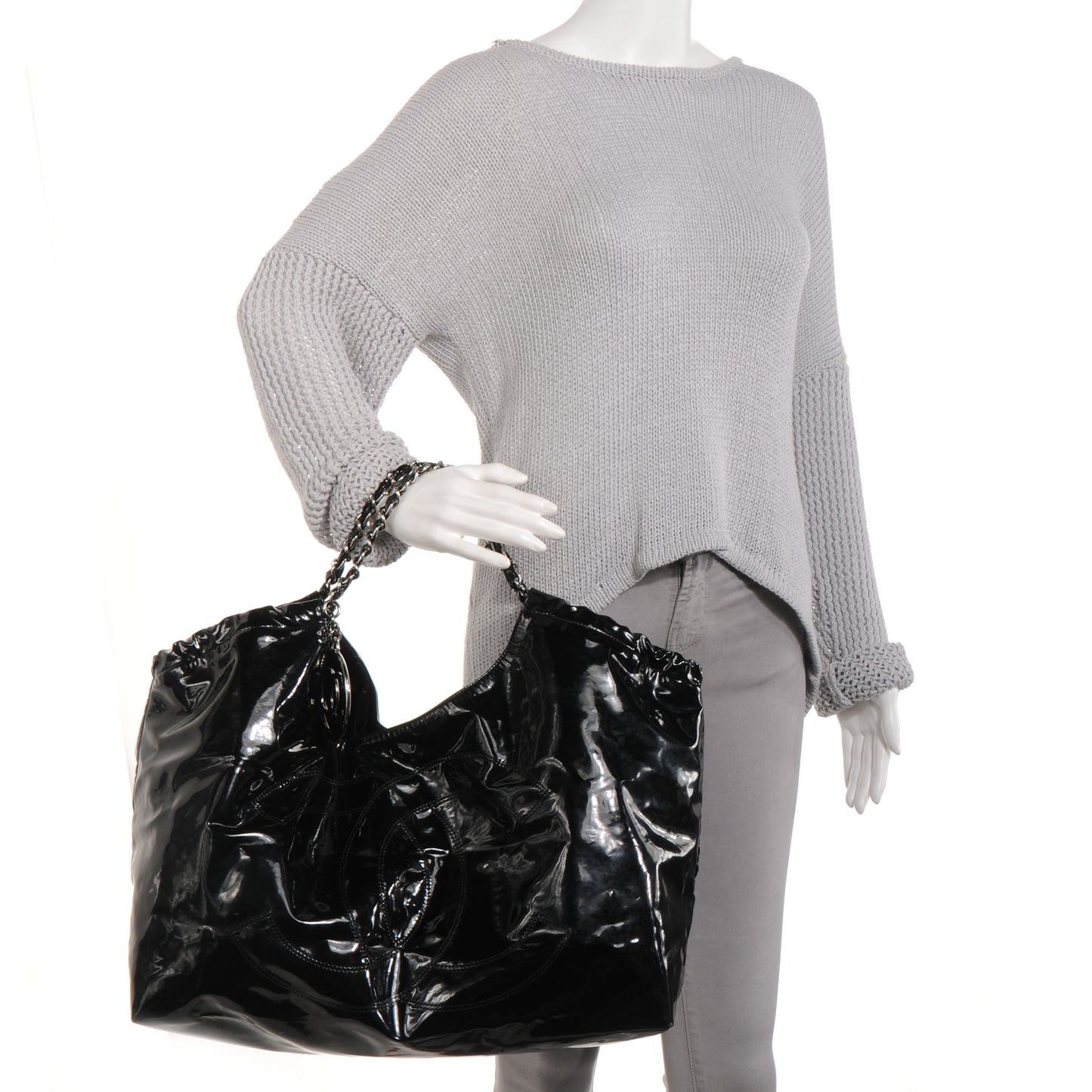 Vinyl XL Coco Cabas Black