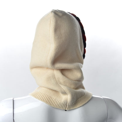 Gucci Wool Web Balaclava Beanie Hat M Ivory 4 of 5