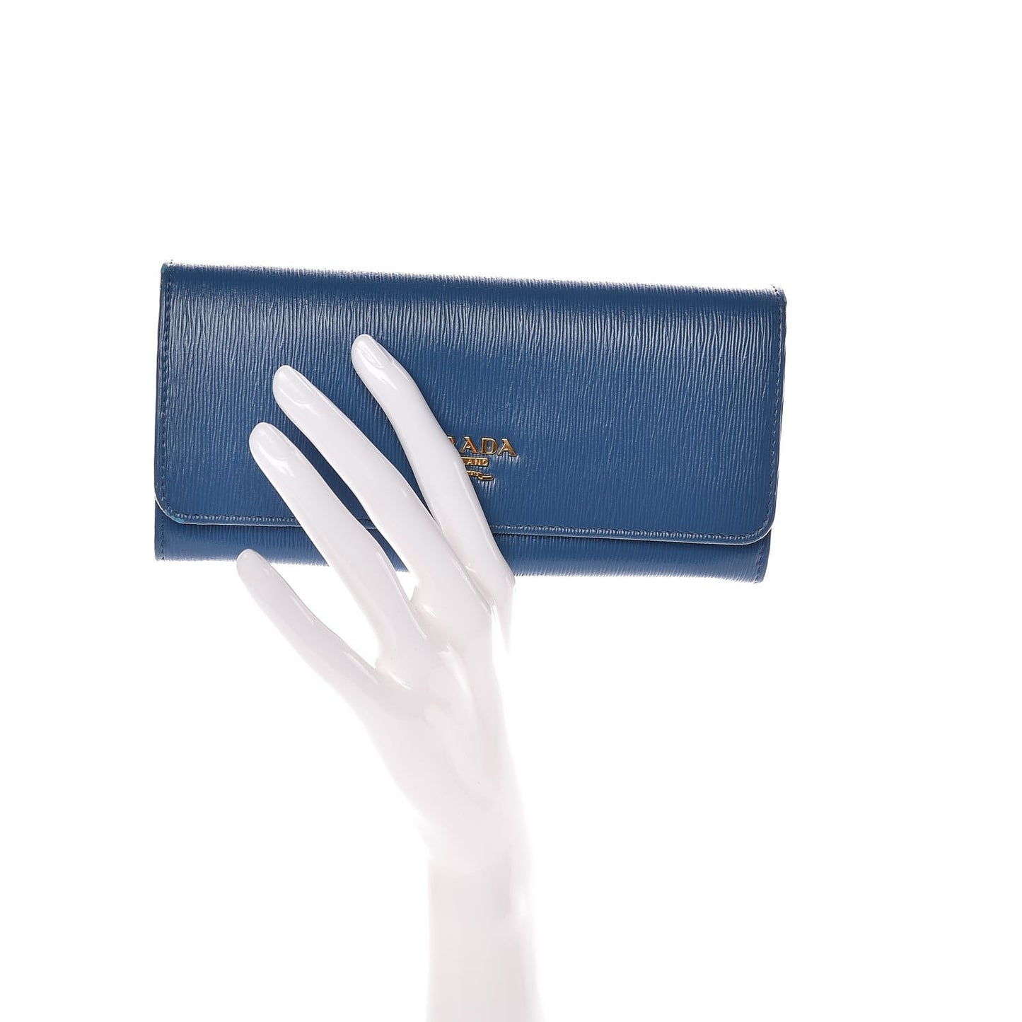 Vitello Move Continental Flap Wallet Cobalto