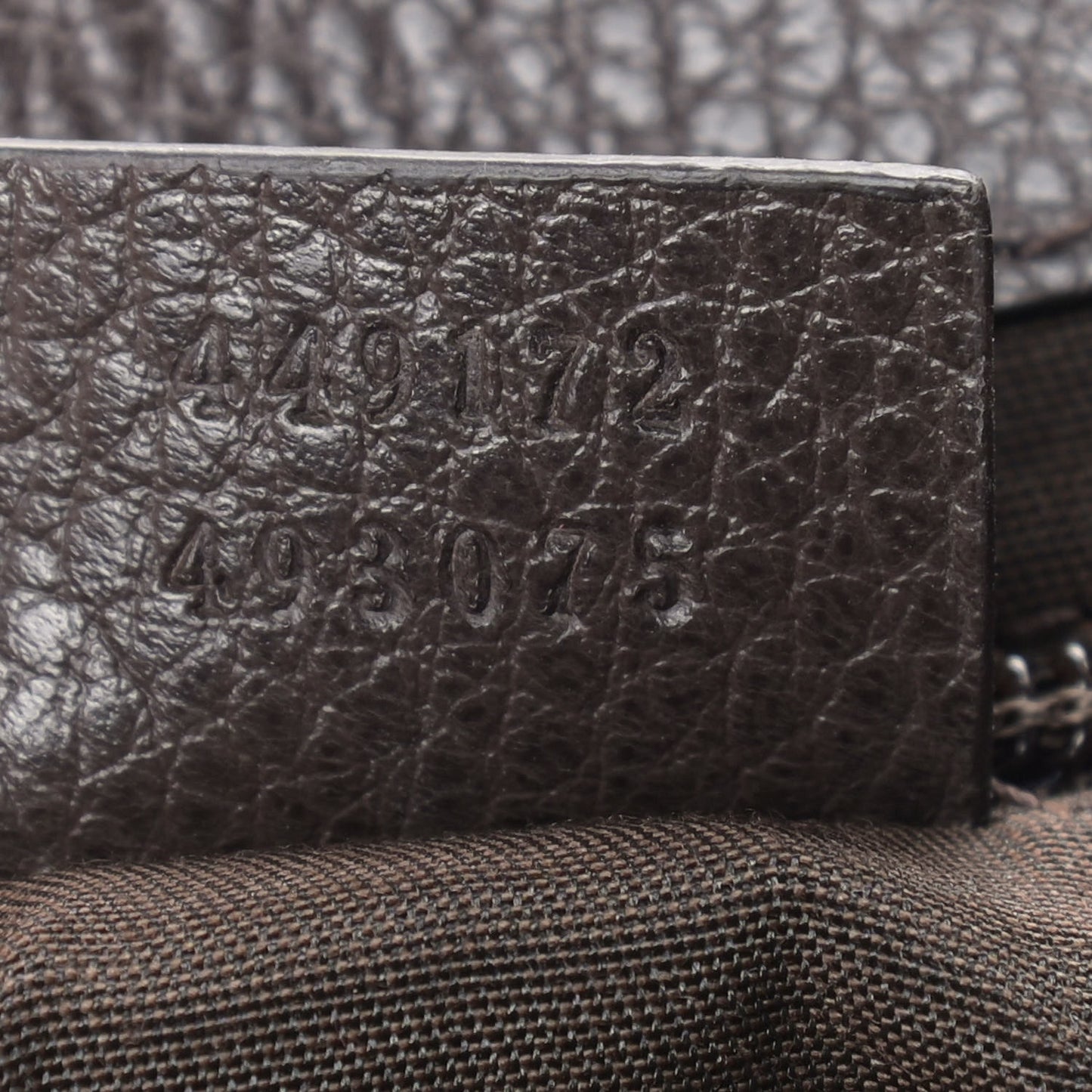 Monogram Flap Messenger Bag Beige Dark Brown