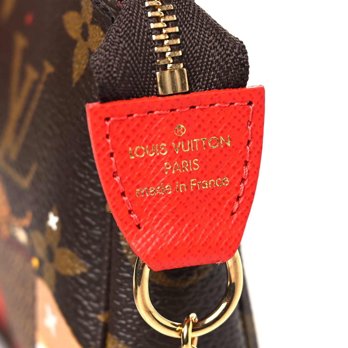 Monogram 2018 Christmas Animation Mini Cats Pochette Accessories