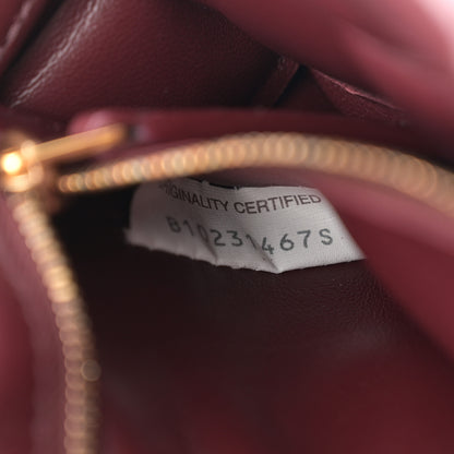 Bottega Veneta Nappa Maxi Intrecciato Small Padded Cassette Crossbody Bag Barolo 7 of 10