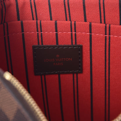 Louis Vuitton Damier Ebene Neverfull MM GM Pochette 6 of 11