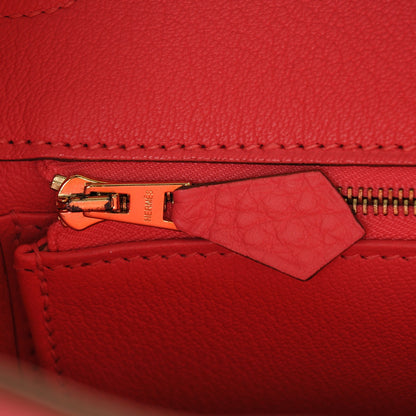 Hermes Togo Birkin 35 Rose Lipstick 18 of 21