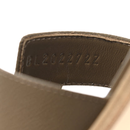 Hermes Epsom Oran Sandals 37 Etoupe 8 of 9