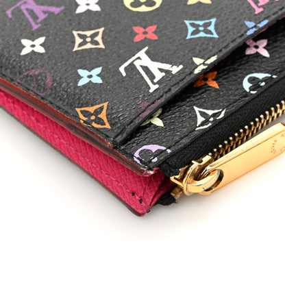 Louis Vuitton Monogram Multicolor Key Pouch Black Grenade 10 of 10