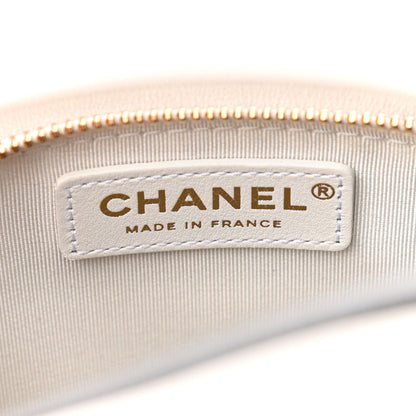 Chanel Calfskin Coco Beach Ball Bag White Black 7 of 9