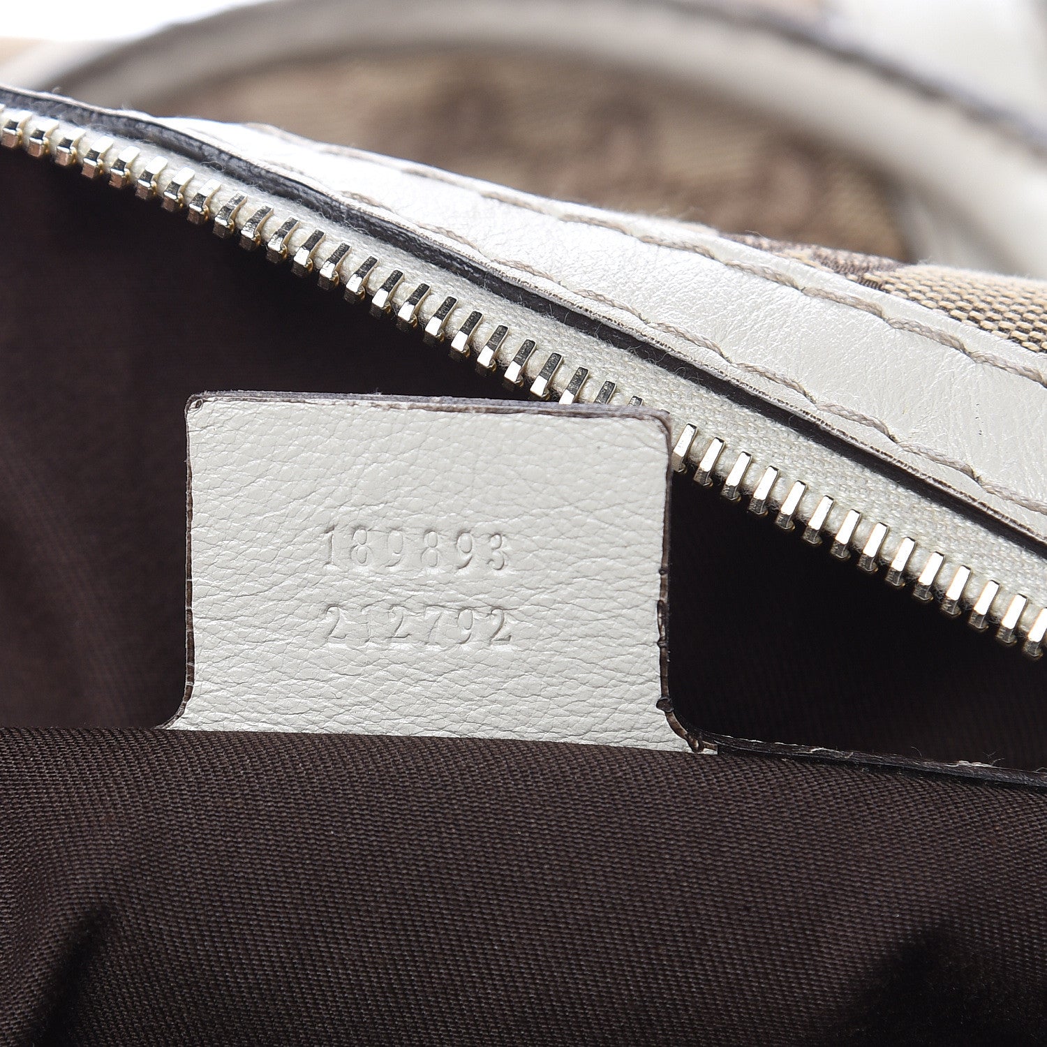 Gucci Monogram Equestrian Horseshoe Bowler White 7 of 19