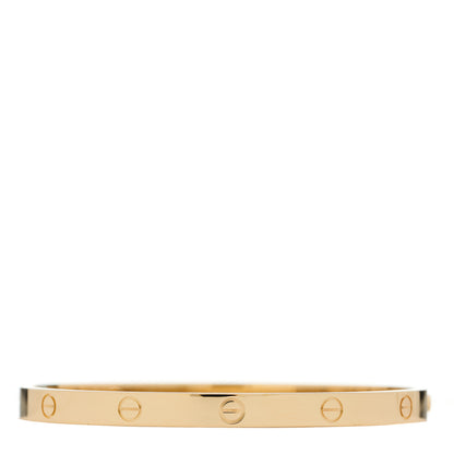 Cartier 18K Yellow Gold Medium LOVE Bracelet 17 1 of 8