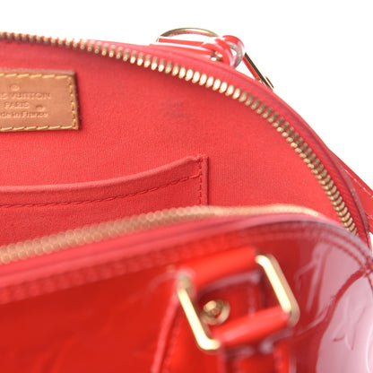 Louis Vuitton Vernis Alma BB Rouge Grenadine 11 of 13