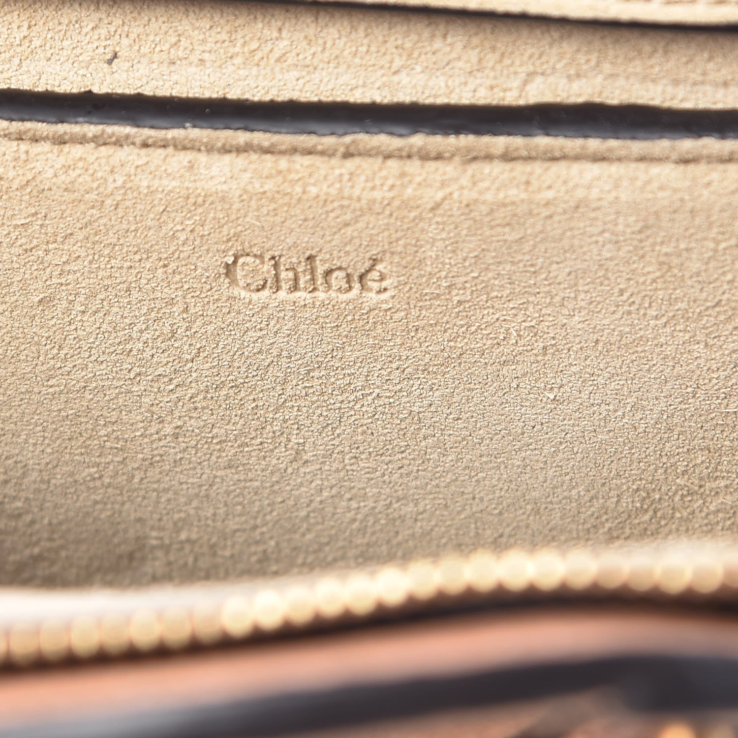 Chloe Goatskin Suede Mini Pixie Bag Nougat 7 of 9