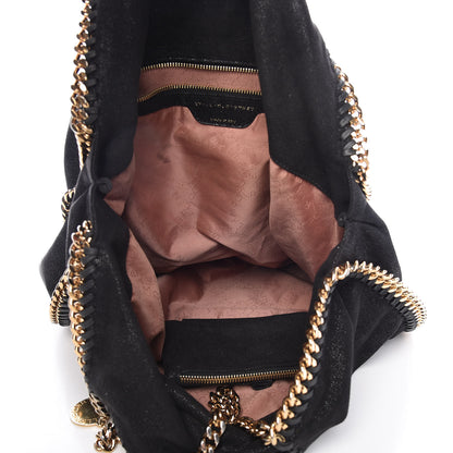 Stella McCartney Shaggy Deer Big Falabella Tote Black 6 of 12
