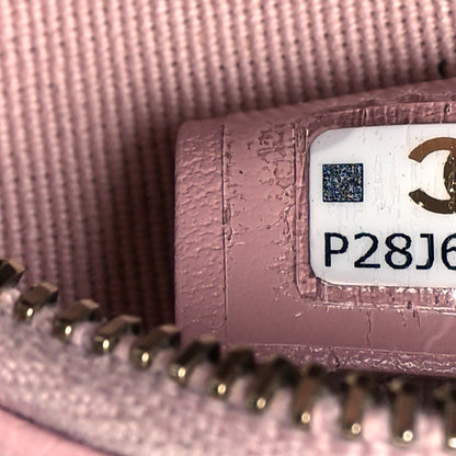 Chanel Caviar Quilted Clutch With Chain Light Pink 6 of 10