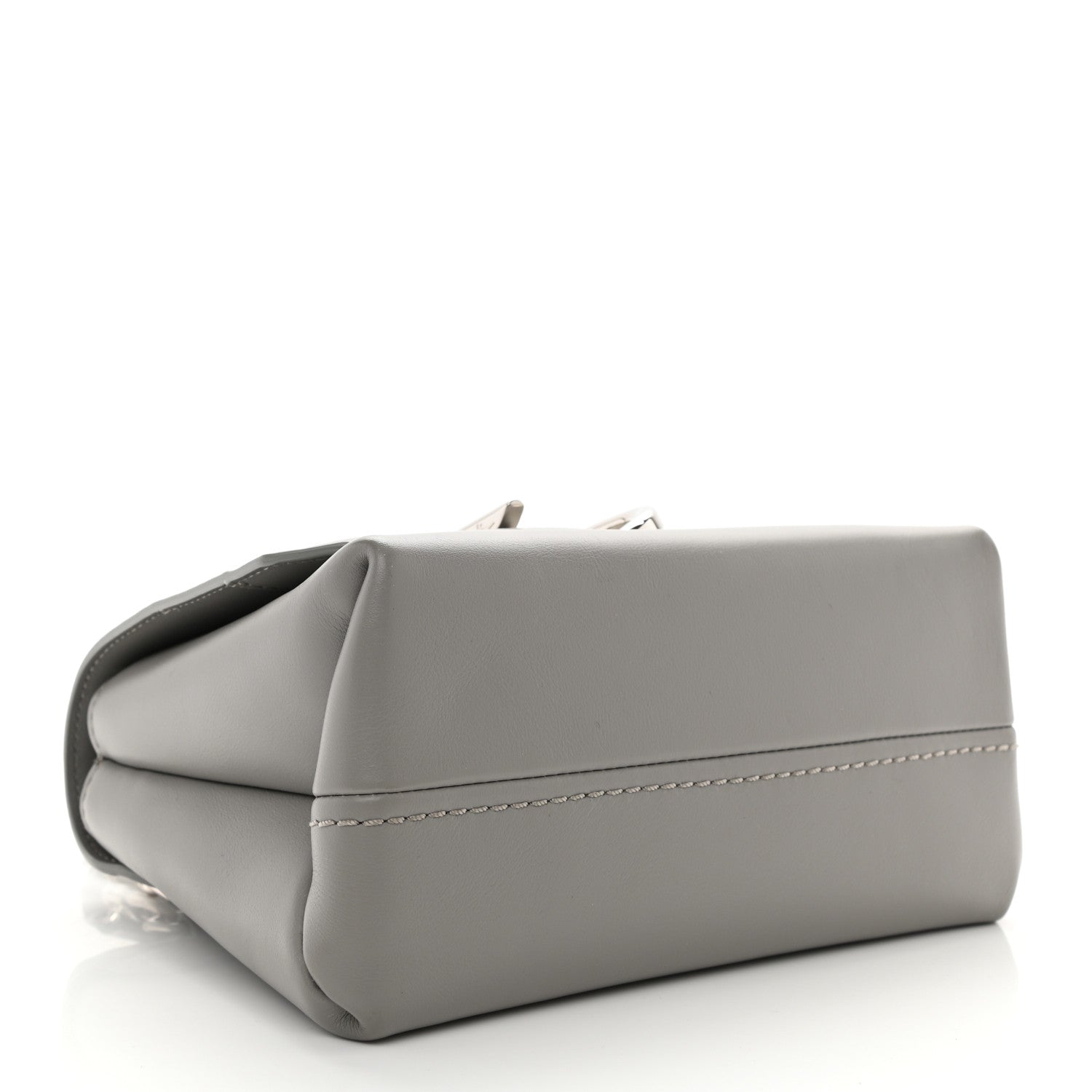 3.1 Phillip Lim Smooth Calfskin Mini Alix Top Handle Satchel Cement 4 of 8