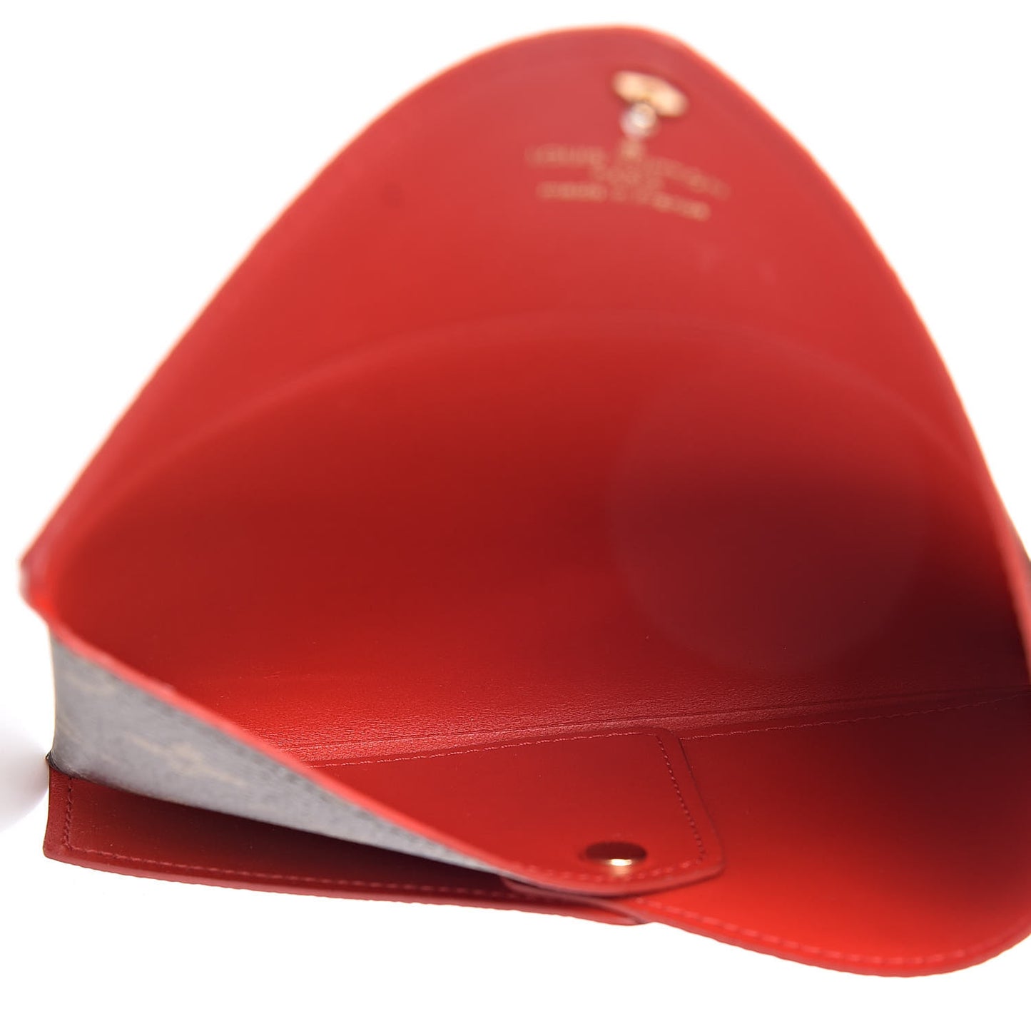 Monogram Medium Kirigami Pochette Insert Coquelicot