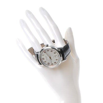 Tiffany Stainless Steel Alligator 40mm CT60 3-Hand Automatic Watch 2 of 14