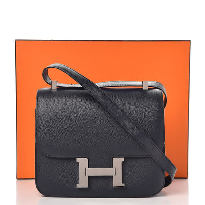 Hermes Epsom Constance 24 Bleu Indigo 22 of 22